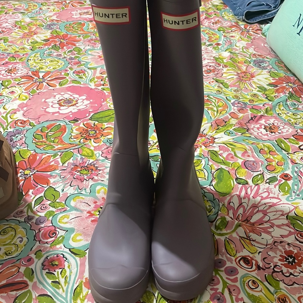 Hunter rain boots
